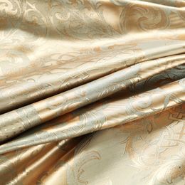 Luxury Jacquard Bedding Set King Size Duvet Cover Bed Linen Queen Comforter Bed Gold Quilt Cover High Quality For Adults