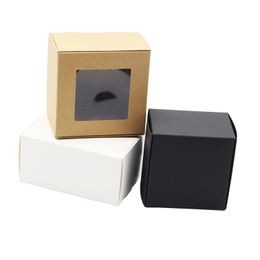 50pcs Packaging Paper Box Bracelet Display Ring Bracelet Earrings Necklace Gift Velvet Box Compatible With Europe Jewellery Boxes