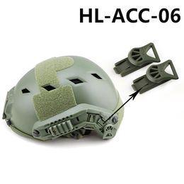 Tactical Helmet Accessories NVG Rotating Clamp Rail Adapters Goggles Rail Buckle