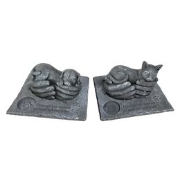 Pet Memorial Stones Dog Cat Garden Stone Grave Markers Puppy Kitten Outdoor Backyard Yard Lawn Porch Pet Gravestone Gift