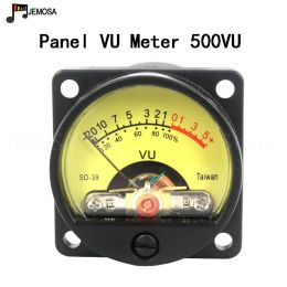 Radio 35mm VU Level Metre 500VU Metre Panel Mechanical Pointer Type Audio Level Metre 612V Warm Back Light for Amplifier radio