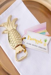 Metal Pineapple Beer Bottle Opener Party Decoration Supplies Gold Ananas Wedding Favours Gifts1927597
