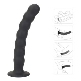 Sex Toys for Man and Woman Anal Plug Prostate Massager Sex Products Vaginal Stimulator With Strong Sucker Silicone Bead Dildo