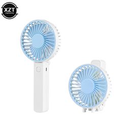 New Portable Fans Handheld USB Rechargeable Fan Mini Desktop Air Cooler Outdoor Fan Cooling Travel Hand Fans 1200MAH