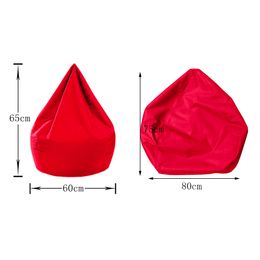 11 Colours Lazy Large BeanBag Sofa Cover No Filler Bean Bag Chair Cover for Adults Kids Teens Furniture Decorate