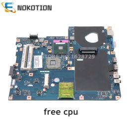Motherboard NOKOTION MBNAK02002 MB.NAK02.002 For Acer aspire 5734 5734z Laptop Motherboard PAWF5 LA4855P MAIN BOARD GL40 DDR3 free cpu