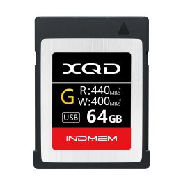Cards MLC XQD Memory Card 5X Tough XQD Flash Memory Card 64GB/128GB High Speed G Series| Max Read 440MB/s Max Write 400MB/s