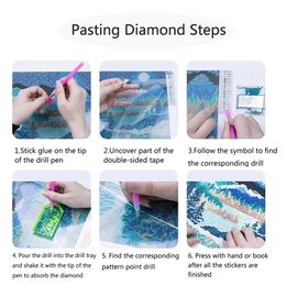 YOUQU Abstract Series DIY Diamond Painting Fist Full Diamond Diamond Hand Mosaic Embroidery Shoes Home Cool Art Decoration