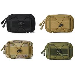 Tactical Molle Tool Pouch Military Magazine Pouch Bag Survival Phone Mag EDC First Aid Kit Bag Pouch for Hunting Outdoor Hiking