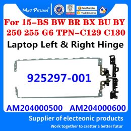 Hinges 925297001 AM204000500 AM204000600 For HP 15BS BR 15QBU BW 250 G6 255 G6 TPNC129 C130 Laptop LCD Hinges Left & Right Hinge