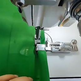 DY203 Adjustable folder Binder for Industrial Lockstitch Sewing Machine, Swing-Away Hemmer Attachment, Flat Seam Folder