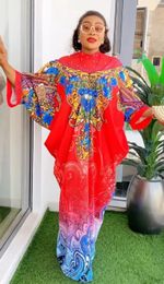 African Dresses for Women Traditional Africa Clothing Dashiki Ankara Outfits Gown Abayas Robe Muslim Kaftan Maxi Long Dress 240319