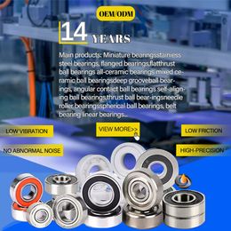 10Pcs 6902-2RS Bearing ABEC-7 15x28x7mm 6900 6901 6902 6903 6801 6802 6803 6804 6805 6806 6000 6001 Ball Bearing