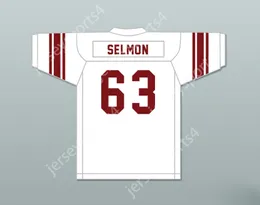 CUSTOM Name Number Mens Youth/Kids Lee Roy Selmon 63 Eufaula High School Ironheads Football Jersey 2 Top Stitched S-6XL