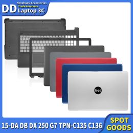 Cases New Laptop Case For HP 15DA 15DB 15DX 250 G7 TPNC135 TPNC136 LCD Back Cover Front Bezel Palmrest Bottom Case Hinges Top Lid