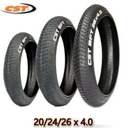 CST 20x4.0 24x4.0 20/24 inch Electric Snowmobile Beach Bicycle Tyre Anti-Slip Fat Tyre Bicycle Part