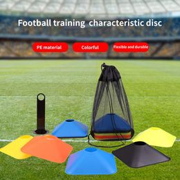 Useful Football Training Disc Ultralight Soccer Barrier Disc Flexible High Strength Smooth Edge Sports Disc Sign