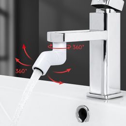 New Universal Splash Filter Faucet Spray Head 720° Water Outlet Faucet Extender Bubbler Sprayer Kitchen Bathroom Accessories