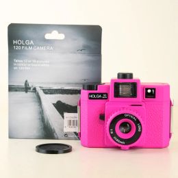Camera Holga 120 GCFN Pink Medium Format Film Camera Glass Lens Lomo Brand New