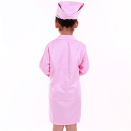 Children's Doctor Nurse Cosplay Costumes Boys Girls Surgery Uniforms Toys Set Carnival Fancy Party Stage Performance Clothing