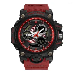 Wristwatches Fashion Circular Men's Watch Simple Design Minimalist Waterproof Casual Sports Style