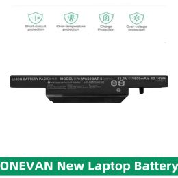 Batteries ONEVAN New W650bat 6 Laptop Battery for Hasee K610C K650D K570N K710C K590C K750D series for Clevo W650S W650BAT6