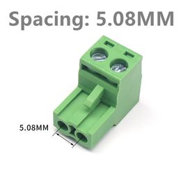 5SET KF2EDGK 5.08 2EDG PCB Connector Plug-In Terminal Block Straight/curved needle+Housing 2PIN-10PIN Phoenix contact degson