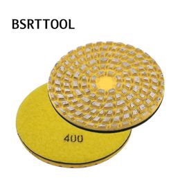 BSRTTOOL Diamond Grinding Disc Concrete Floor Grinding Pad Sintered Metal Bond Dry Wet Polishing Wheel For Concrete Coarse