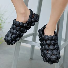 Slipper Men Women EVA Bubble Ball Slides Sandals Summer Indoor Massage Outdoor Shoes Cute Closed Toe Anti-Slip Fashion Designer 240409