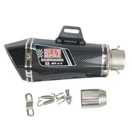 Universal 36-51mm motorcycle exhaust with Db killer stickers muffler for Z900 GSXR1000 SV650 R6 R3 ZX6R ZX10 K7 MT07