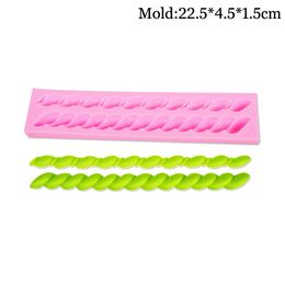 15 Kinds Pearls & Rope Silicone Mold Fondant Chocolate Candy Gumpaste Lollipop Crystal Epoxy Soft Clay UV Resin Bake Tools C368