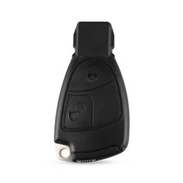 KEYYOU 2/3/4 3+1 Buttons For Mercedes-Benz CL CLS CLK s SLK C Class E Class ML Remote Smart Key Case With Battery Holder Clip