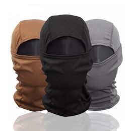 Tactical Balaclava Full Face Mask Camouflage Wargame Helmet Liner Cap Paintball Army Sport Mask Cover Cycling Ski286W