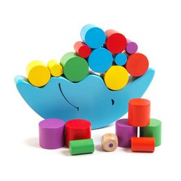 Mondbalance Aufbau Frühschulbildung für Kinder Balance Falten Musiktraining Spiel Anderes Pädagogikspielzeug Holz Puzzlespielzeug