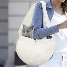 Cat Carriers Sling Carrier | Puppy Dog And Little Pet Shoulder Cross-body Slings For Outdoor