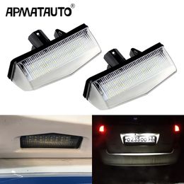 2pcs LED License Number Plate Light Canbus White For TOYOTA Prius (XW20 XW30) 2004-2015,Prius Plus/Prius V (ZVW40/41) 2012-2018