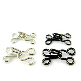 10 Sets hooks for Bra and Pants, Hook and Eye Sewing hook for underwear, 3 #, 4 #, HE-015
