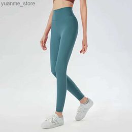 Yoga Outfits High Quality Sport Leggings For Women High Waist Yoga Leggings Soft Breathable Sports Tights Leggings Fitness Gym Yoga Pants Y240410