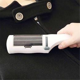 Pet Hair Remover Clothes Electrostatic Multi-purpose Brush Cat Dog Hair Sticker Roller Sticker Self-cleaning Lint Hair Remover