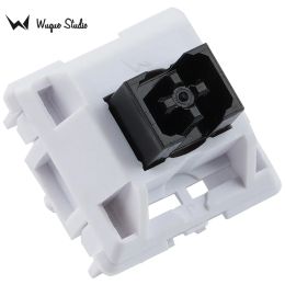 Accessories Wuquestudio WS Switch Heavy Tactile Feedbac POM Stem Nylon Housing 5pin PCB Mount For Mechanical Keyboard WS Switch 35 PCS