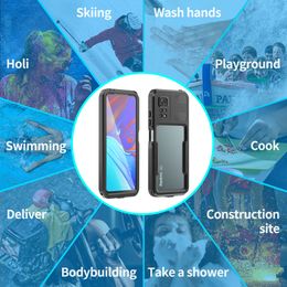 IP68 Waterproof Case for Xiaomi Redmi Note 12 Pro 11 5G Case Seal 360 Protect Funda Redmi Note 11 Pro 11e 11s Water Proof Cover