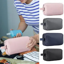 Storage Bags Makeup Bag With Dividers Multifunctional Cosmetic Holder Waterproof Brushes Lipsticks Container Home Accessories