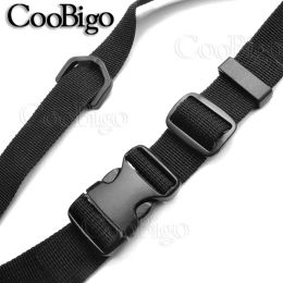 1set Plastic Side Release Buckle Adjustable Slider D Rings Belt Loop for Dog Collar BackPack Accessory 20mm 25mm 30mm 38mm 50mm