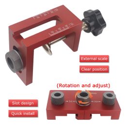 Universal 3 in 1 Woodworking Doweling Jig Kit Pocket Hole Jig Locator Drill Guide For Cabinet Furniture Assembly DIY Tools