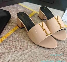 Designer Luxury Sandal Women Slide Slides Summer Borracha Sandálias High Sandals Big Head Fashion Shoppers