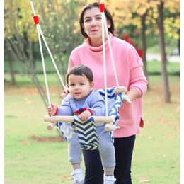 Children's Swing Toy Indoor and Outdoor Leisure Hanging Chair Children's Baby Soft Swing Cloth Pocket Infant Entertainment Swing