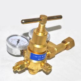 6mpa Nitrogen pressure reducer YQD-370 copper relief valve pressure gauge Central air conditioning pressure leak detection