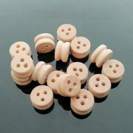 Deadeye Pulley Blocks 4/5/6/7/8mm Wooden Model Ship Fittings - 20 Pcs/packet