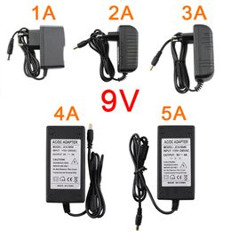 Unviersal 9V Switching Power Supply Adapter Charger 1A 2A 3A 4A 5A 9 V Volt Power Supply Fonte AC DC 220V to 9V SMPS
