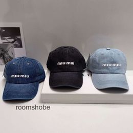 Baseball Caps Designer Hats letter baseball cap washing denim sunscreen cap mu RSBK